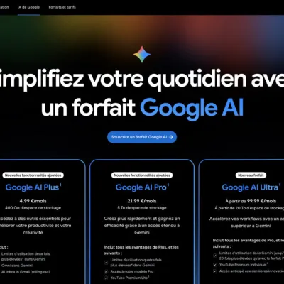☕️ Google baisse le prix de son offre AI Plus d’entrée de gamme