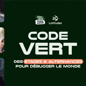 Code Vert - Des stages et alternances pour débugger le monde