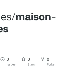 GitHub - mors-es/maison-petales