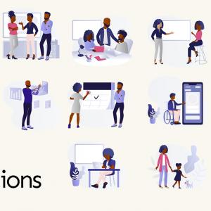 Illustrations of Black People for Your Next Digital Project | Black Illustrations