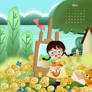 Daydreaming In March (2023 Wallpapers Edition)