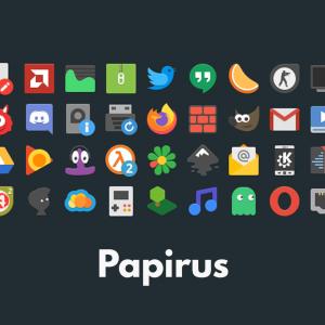 New Icons, Symlink Fixes for Flathub Apps Added to Paprius Icon Set