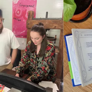 Atelier Contreforme : à côté de Strasbourg, un couple fabrique des livres made in Alsace