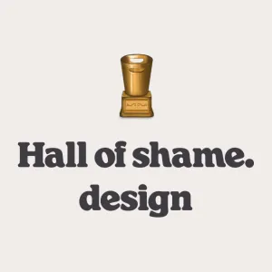 Collection of Dark Patterns and Unethical Design