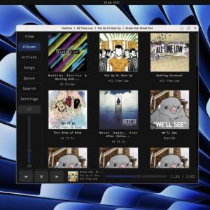 Festival is an Open Source Music Player with a Unique UI
