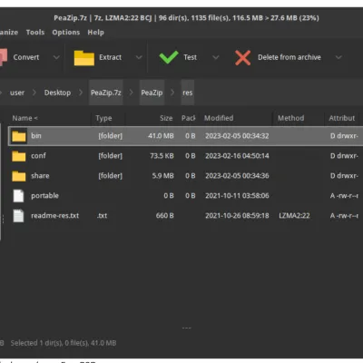 PeaZip 11.0 : le turbo est activé pour vos fichiers !