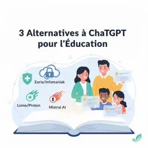3 alternatives à ChatGPT pour l’éducation qui respectent votre vie privée, vos données et…l’environnement