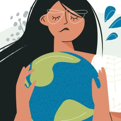 Etre lucide face à l'urgence climatique peut affecter notre santé mentale