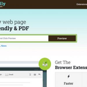 Print Friendly. Imprimer proprement une page web en économisant encre et papier