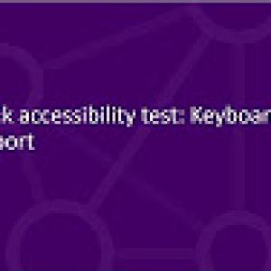 Quick accessibility tests