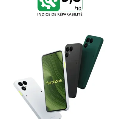 Smartphone Fairphone FP6 - Indice de Réparabilité