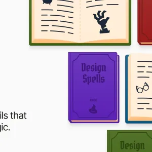 Design Spells · Design details that feel like magic