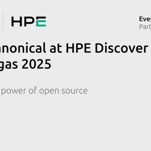 Join Canonical at HPE Discover Las Vegas 2025