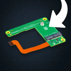 Raspberry Pi’s New M.2 HAT+ Compact is an SSD Space Saver