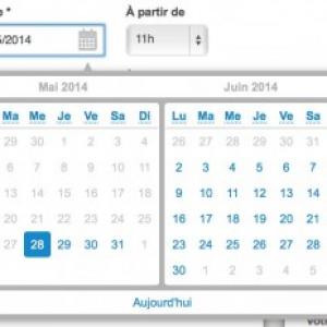 Le choix de la date | Le bloc-notes, UX & Design d'expérience utilisateur