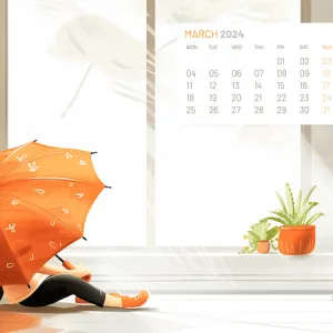 Waiting For Spring (March 2024 Wallpapers Edition)