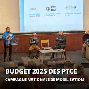 Face aux coupes budgétaires, les PTCE lancent une campagne nationale