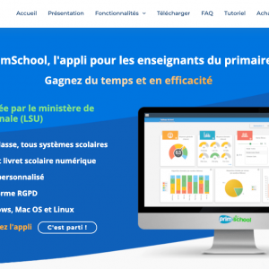 PrimSchool. Simplifie la gestion de la classe pour les enseignants du primaire