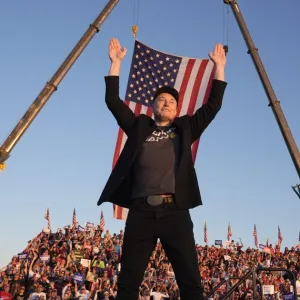 Trump, son show Musk go on