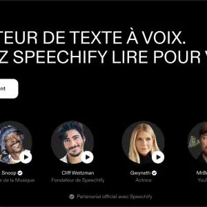 Speechify. Un coup de pouce pour les élèves qui ont du mal avec la lecture