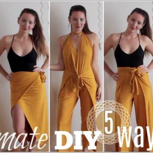 Ultimate DIY Wrap | 1 Piece 5 Ways