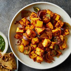 Sheet-Pan Paneer Tikka Recipe