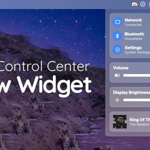 A New ‘KDE Control Centre’ Widget Inspired by iOS