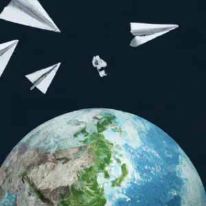 Un million de satellites en papier