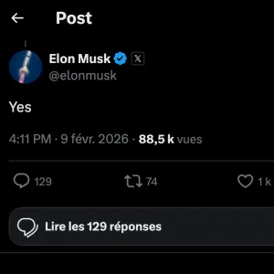 Elon Musk confirme que Grok 3 sera publié en « open source » d’ici 6 mois