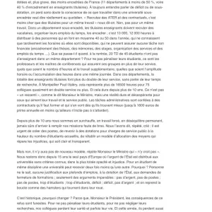 On meurt dans mon université.