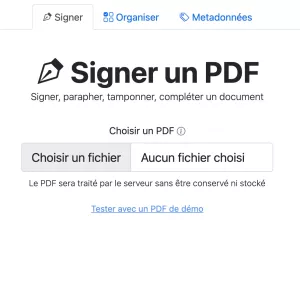Un outil libre pour signer ou faire signer un PDF
