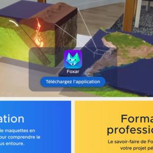 Foxar. Une incroyable application de réalité augmentée pour l’école