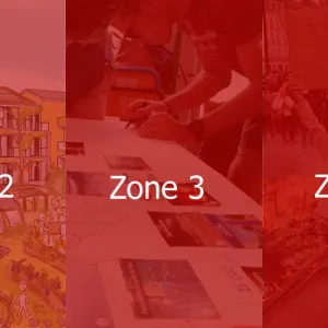 Les 5 zones de la permapolitique, premier repérage