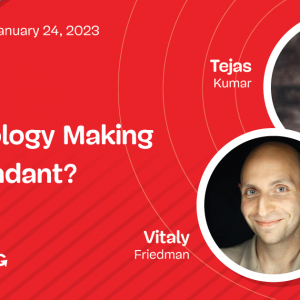 Smashing Podcast Episode 55 With Tejas Kumar: Is Technology Making Us Redundant?
