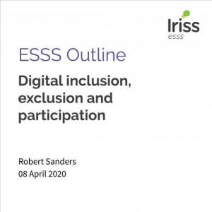 Digital inclusion, exclusion and participation