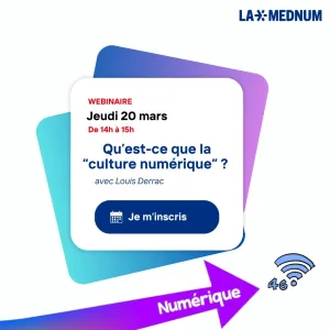 RDV le 20 mars pour un webinaire sur la culture numérique