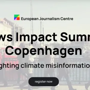 News Impact Summit: Fighting climate misinformation