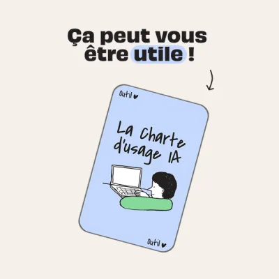 L'atelier d'1h30 pour écrire votre charte d'utilisation de l'IA Générative