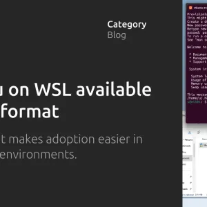 Ubuntu available in Microsoft’s new WSL distribution format