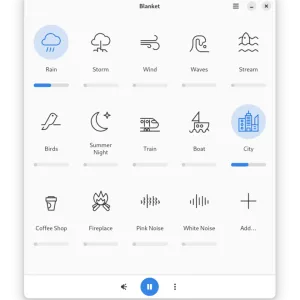 Blanket Ambient Sounds App for Linux Gets Calming New Look