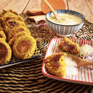 Croquettes Lentilles Corail Patates douces