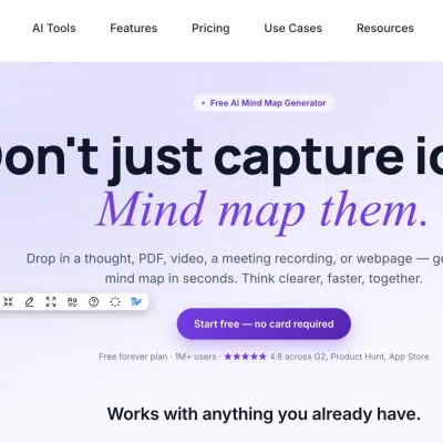 MindMap AI : créer une carte mentale avec l'IA, gratuitement
