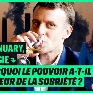 DRY JANUARY, ÉCOLOGIE : POURQUOI LE POUVOIR A-T-IL SI PEUR DE LA SOBRIÉTÉ ?