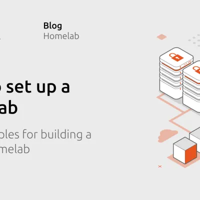 How to set up a micro lab: four principles for a reliable homelab