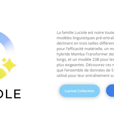 Le collectif OpenLLM France publie Luciole, une nouvelle lignée de modèles d’IA entièrement ouverts
