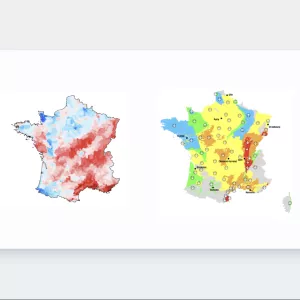 Sécheresse : à la fin de l’été, un bilan contrasté, et des niveaux encore « préoccupants » dans certaines zones du Sud
