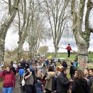 Haute-Garonne : à Vendine, ils sont venus dire « Non » à l’A 69