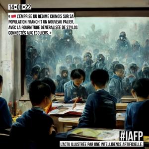 Article Libé – En Chine, les écoliers espionnés par des stylos connectés