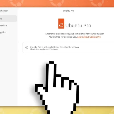 Ubuntu’s Security Center app adds Ubuntu Pro settings