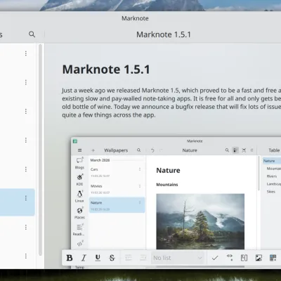 Bye bye Notion : Marknote 1.6 est l’outil de notes open source qu’il vous faut